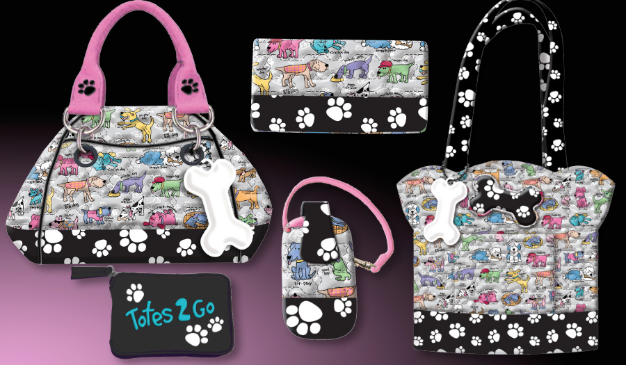 Doggy Daze - Quilted Bags